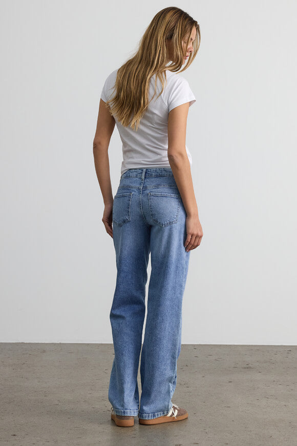 Jeans à jambes larges L32 - Denim bleu clair