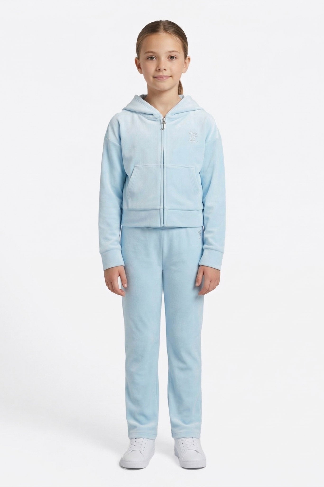 Samt Crop Jacke - Nantucket Breeze