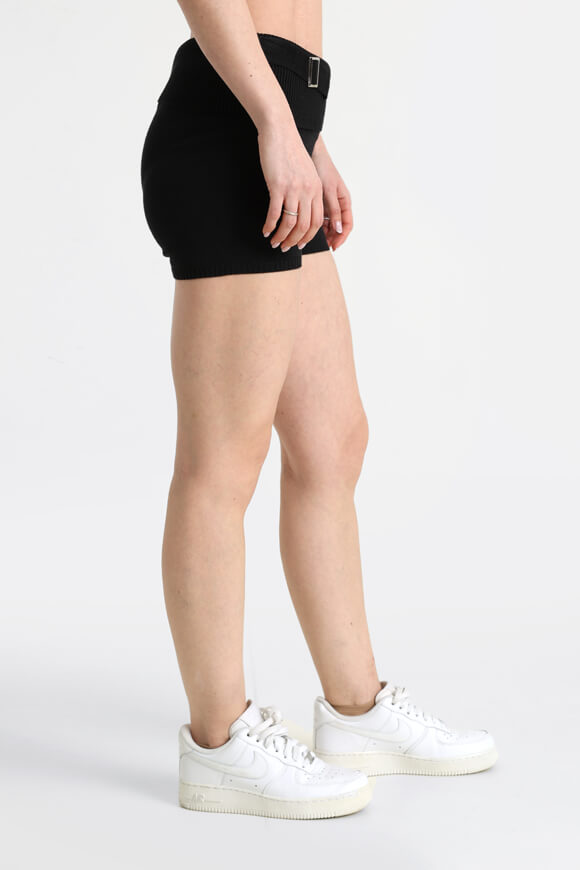 Pantaloncini in maglia - Nero