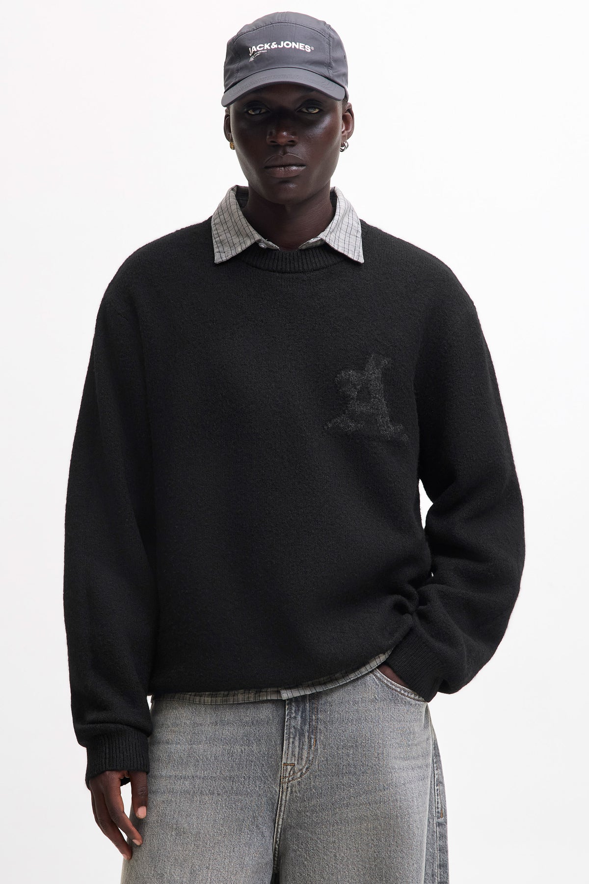 JCOLEGACY maglione in maglia - Black