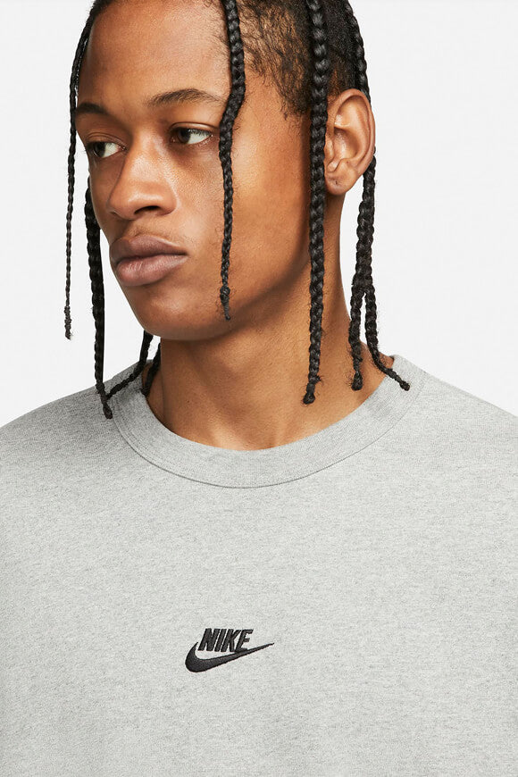 Premium Essentials Oversize T-Shirt - Light Grey Heather