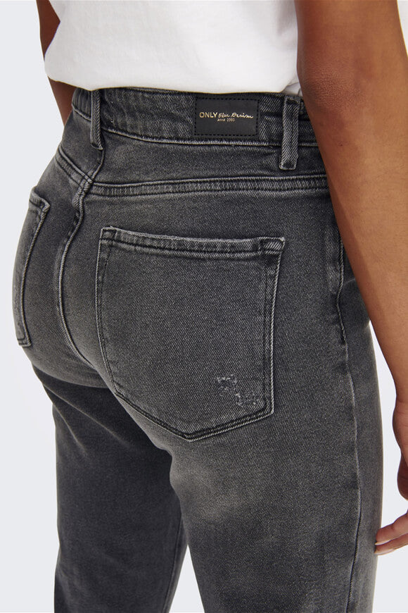 Emily Ankle Straight Fit Jeans L32 - Dark Grey Denim