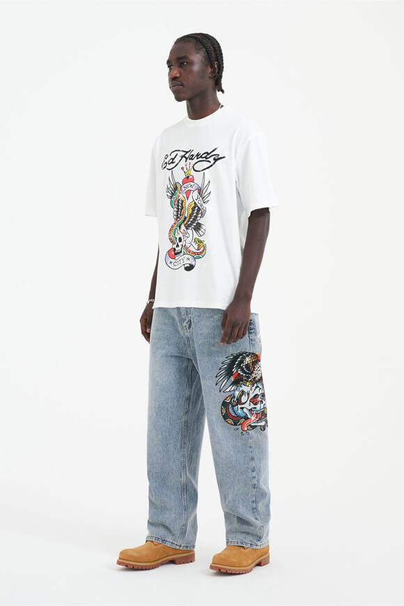 T-shirt de la ville de New York - Blanc