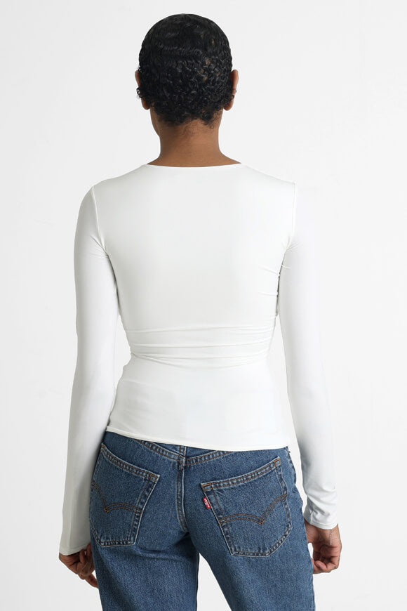 Langarmshirt - Offwhite