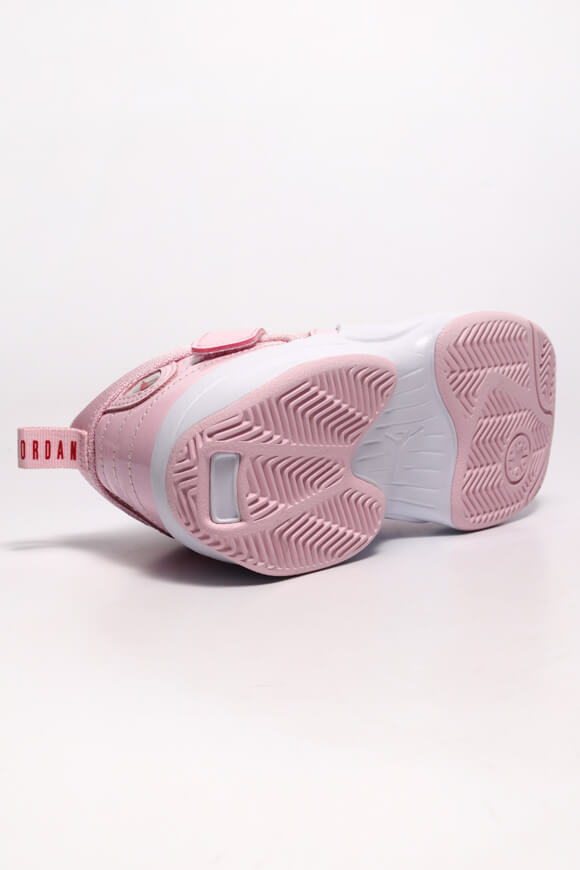 Jordan Max Aura 6 Kids Sneaker - Pink Foam + Fire Red