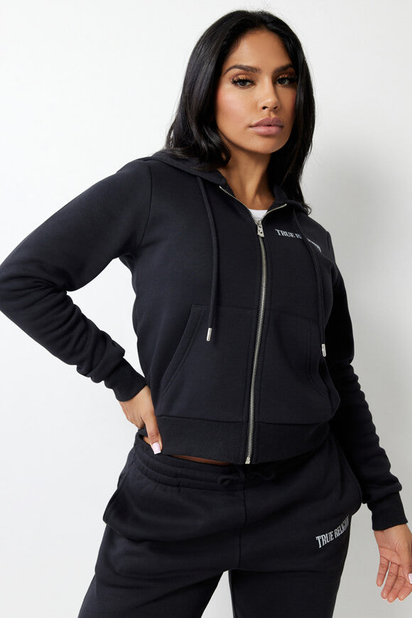 Hooded sweatshirt - Jet Black