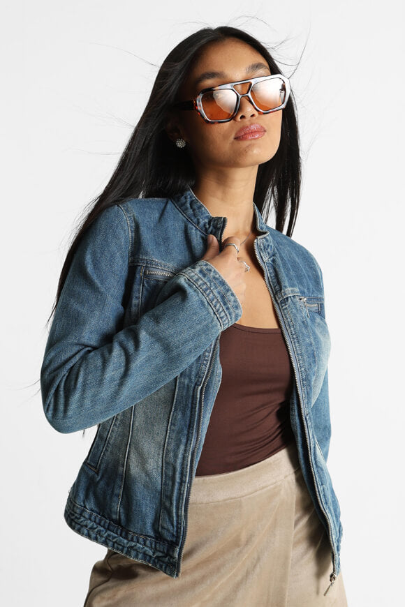 Giacca di jeans - Blu lavato