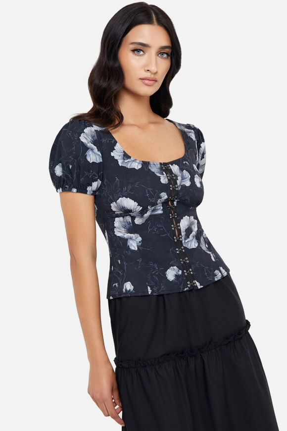 Camicetta Lupina - Nero