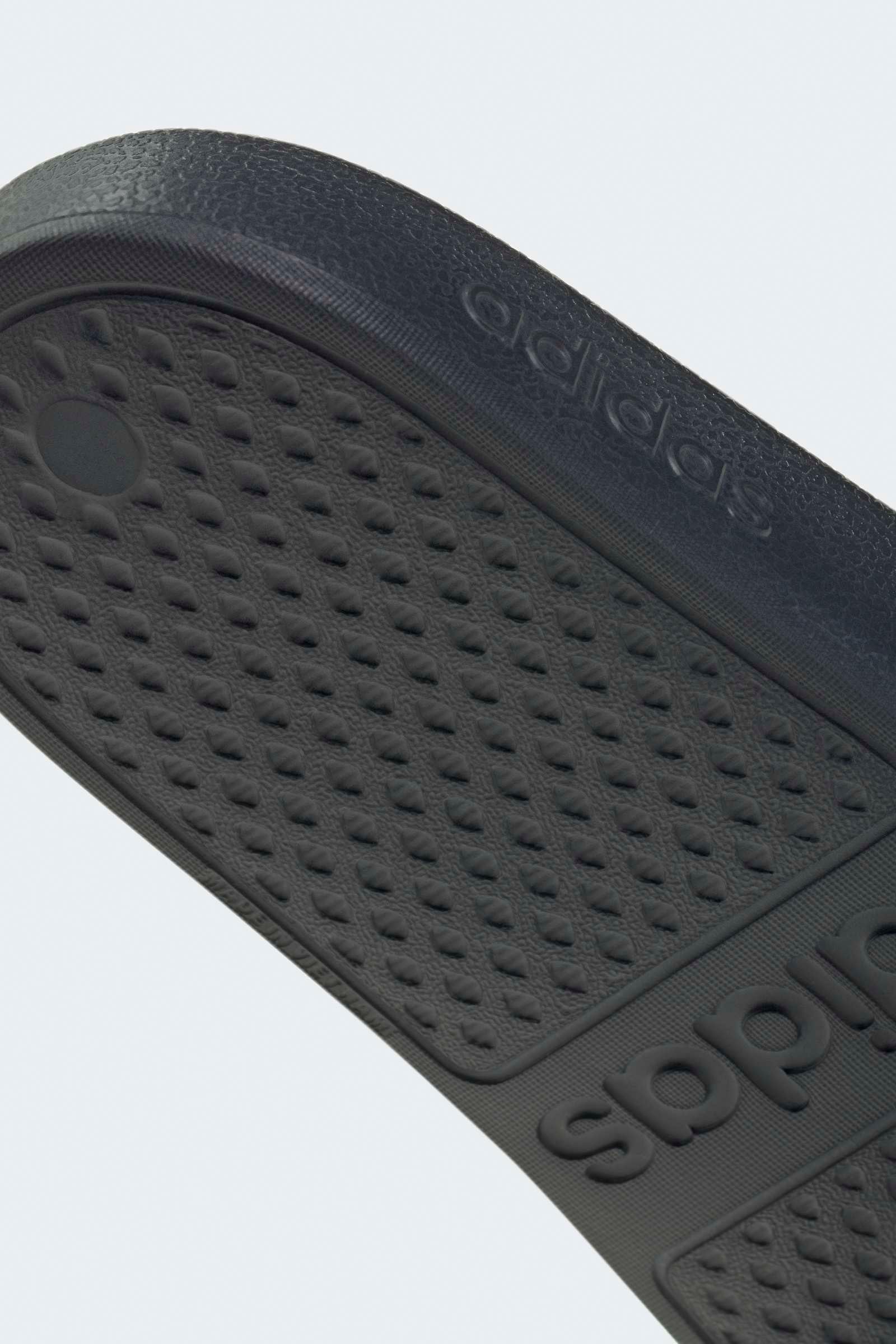 Adilette Aqua Pantoletten - Night Navy + Icey Blue + Footwear White