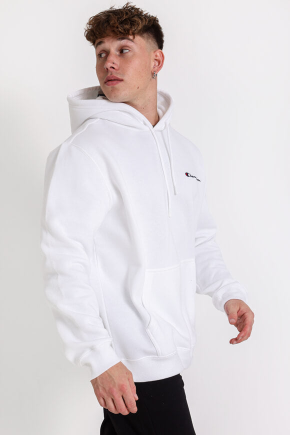 Felpa con cappuccio - Bianco