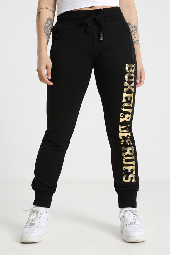 Sweatpants - Black + Gold
