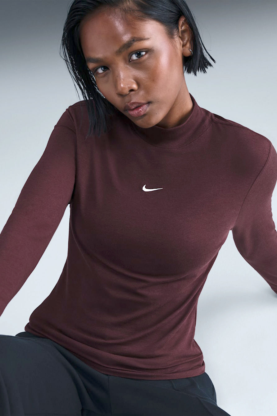 Langarmshirt - Burgundy Crush