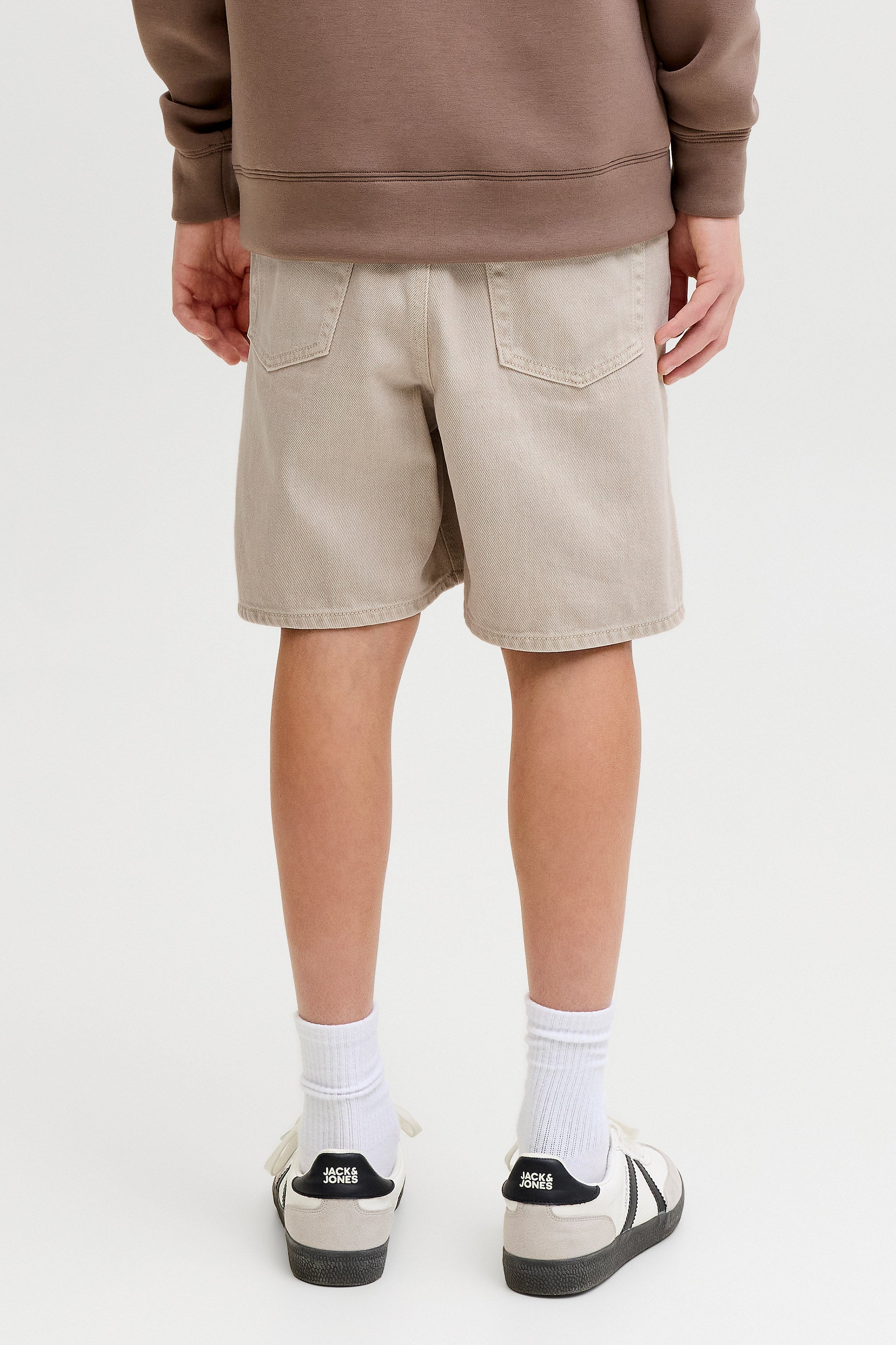 JJITONY loose fit short denim shorts - Moonbeam
