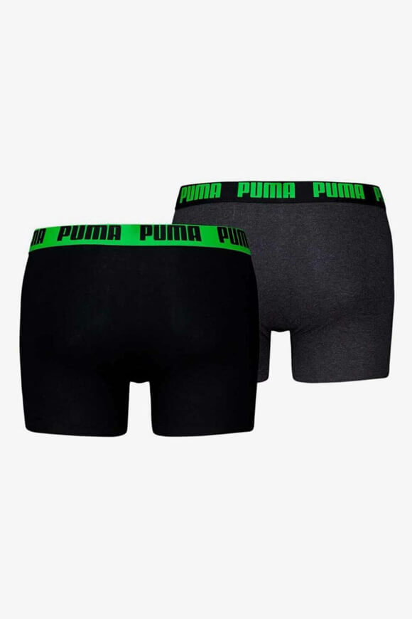 Confezione doppia di boxer - Nero + Verde Pop