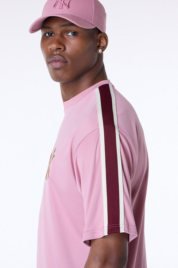 Maglietta oversize floreale MLB - Old Rose