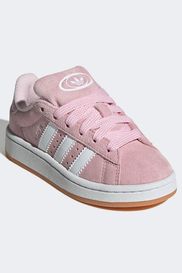 Campus 00s Kids Sneaker - Clear Pink + Footwear White + Gum