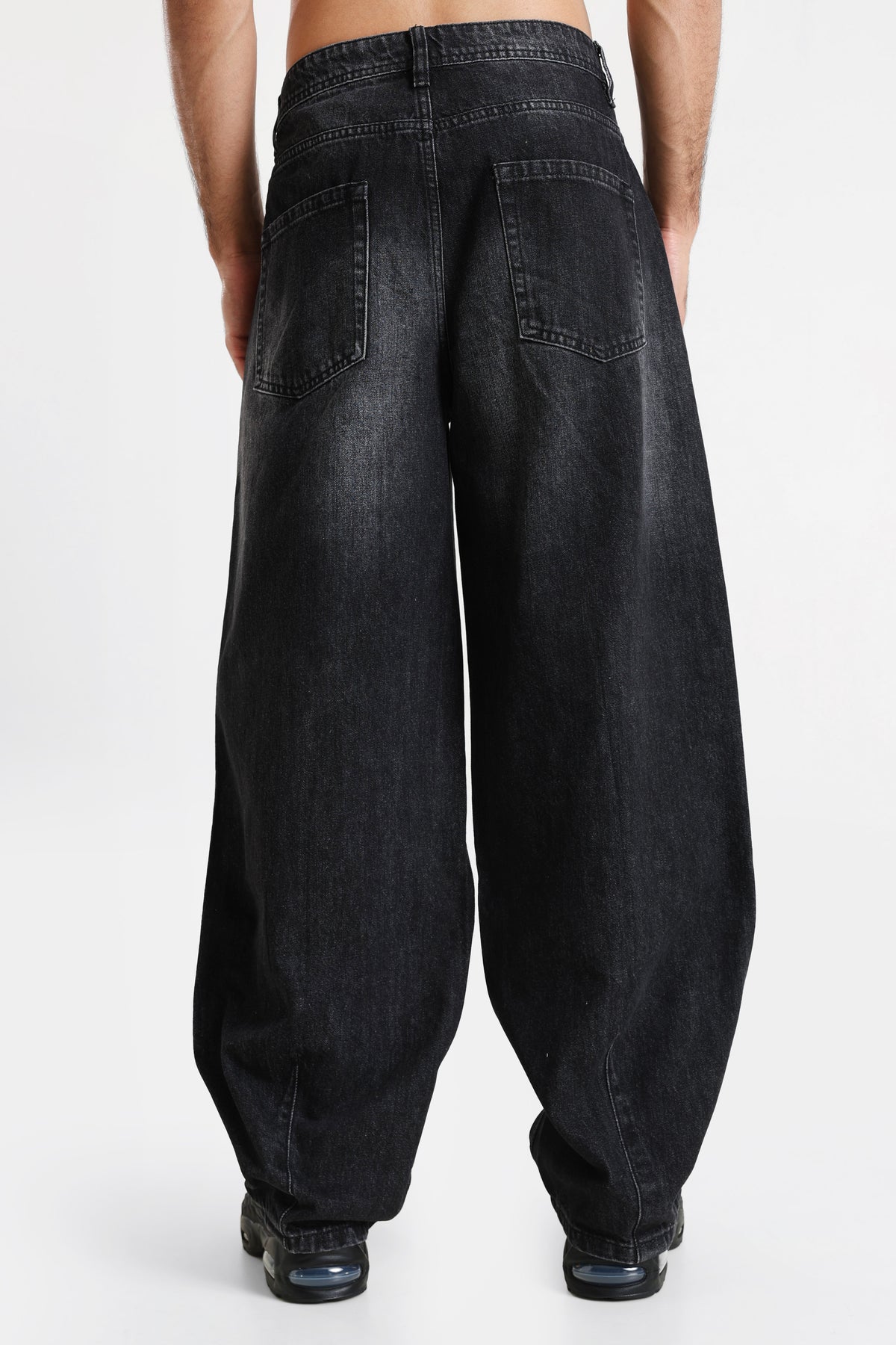 Jean loose fit - Noir délavé