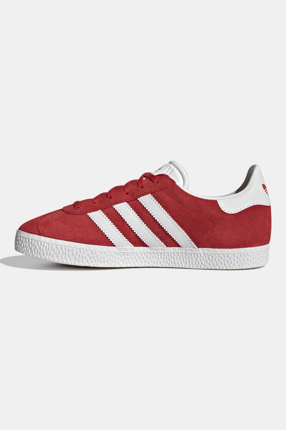 Gazelle Sneaker - Better Scarlet + Footwear White + Gold Metallic