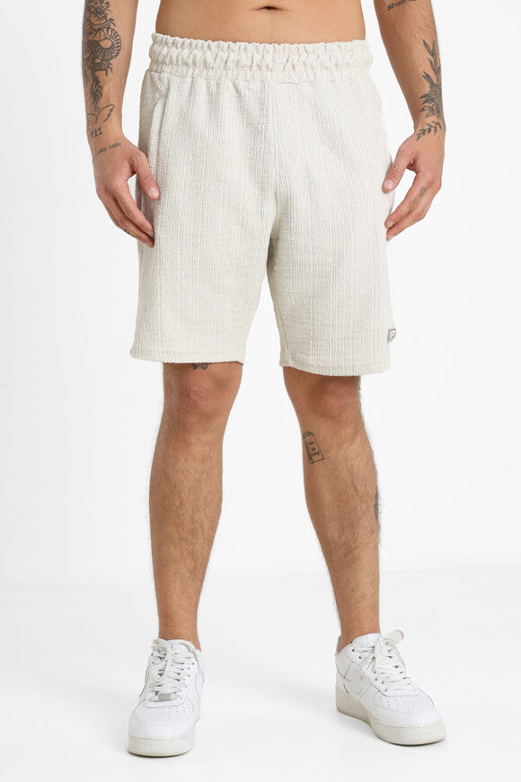 Strukturierte Stoffshorts - Salty Cream