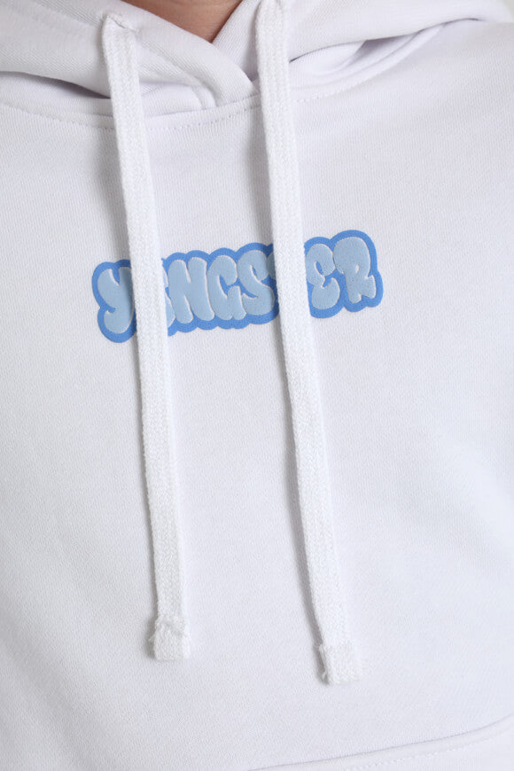 Kapuzensweatshirt - Weiss