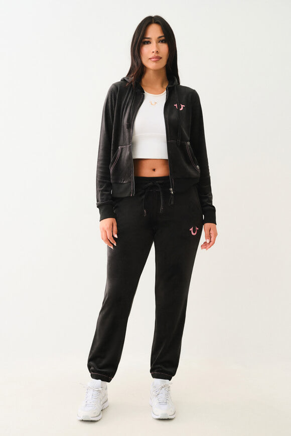 Velvet pants - Black