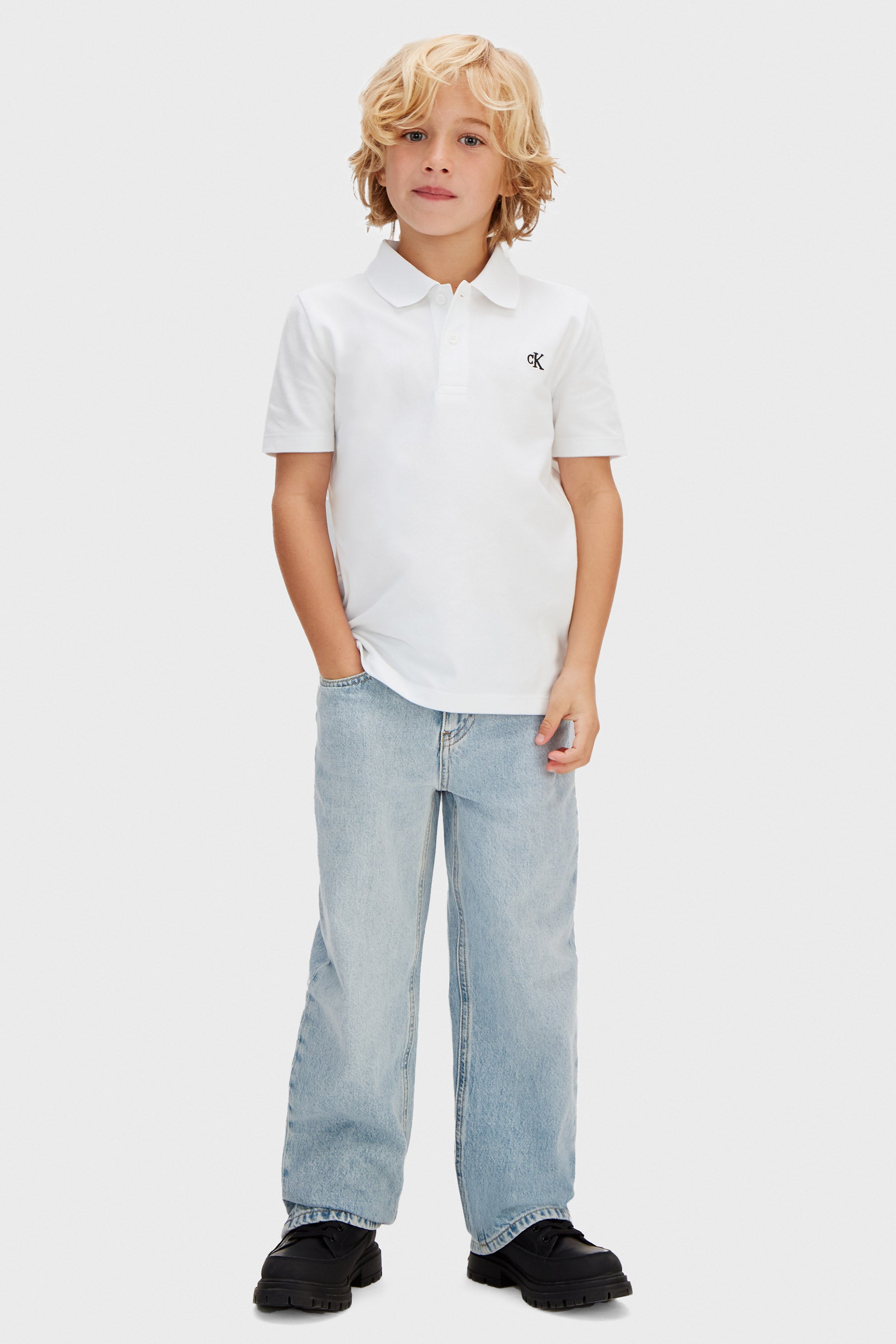 Poloshirt - White