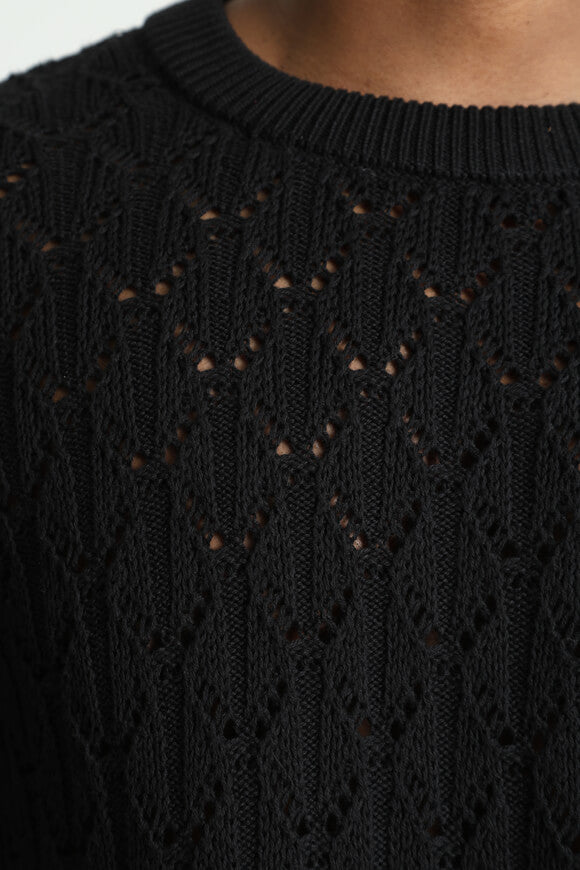 JORGRAMERCY pull en tricot - Black