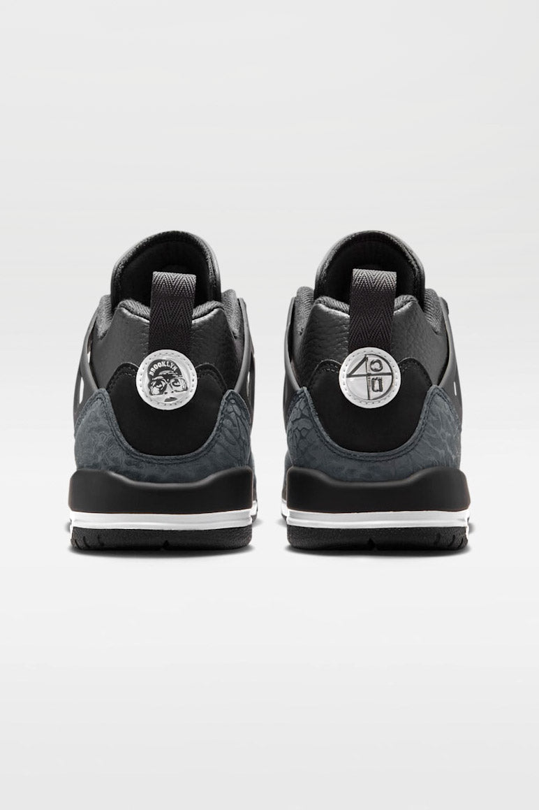 Spizike Sneaker - Black + White + Anthracite