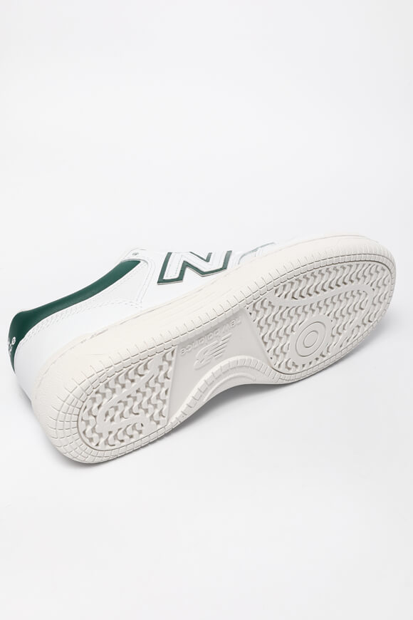 BB480 Sneaker - Weiss + Dunkelgrün
