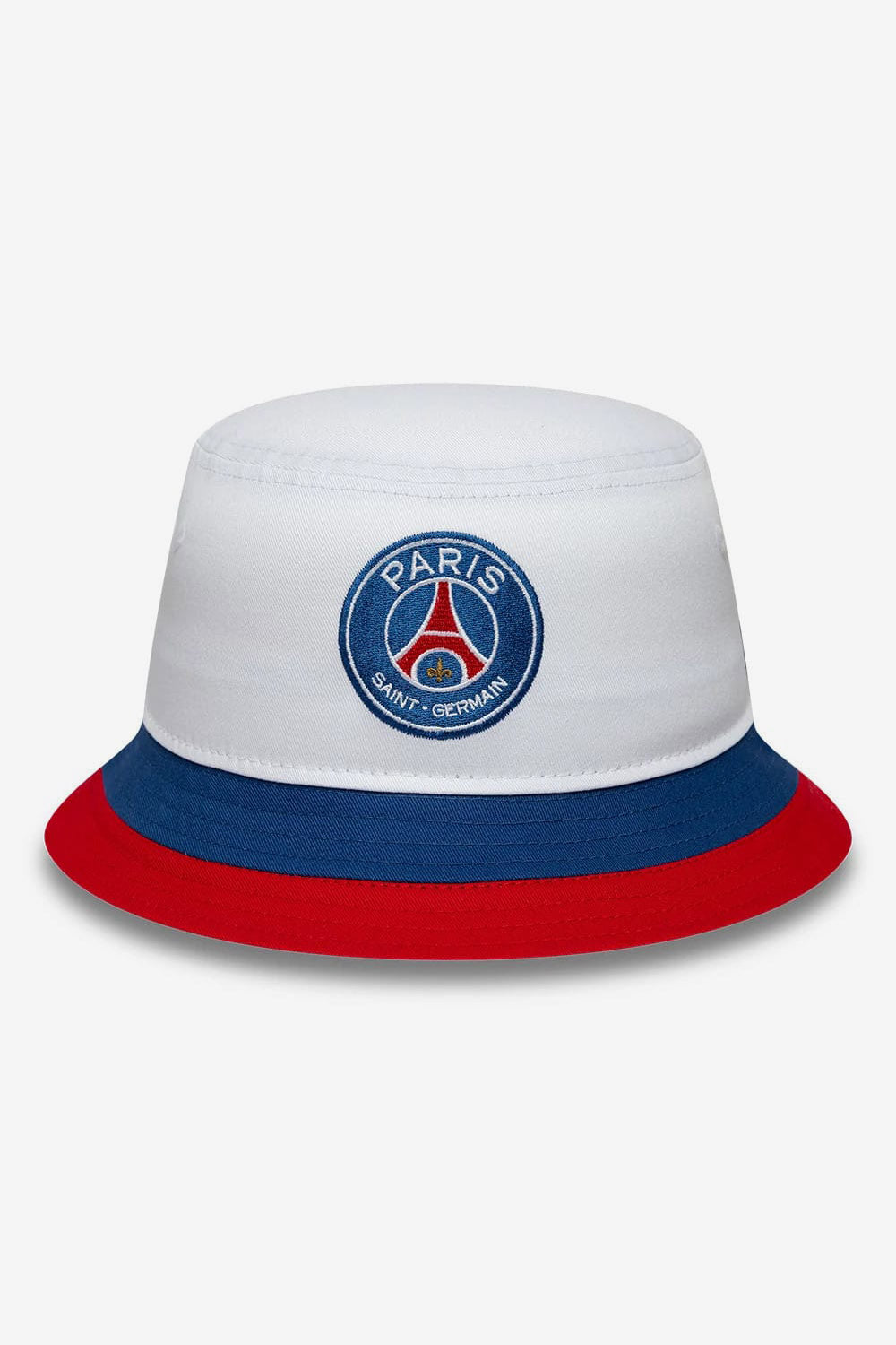 Paris Saint-Germain Fischerhut / Bucket Hat - White + Red + Blue