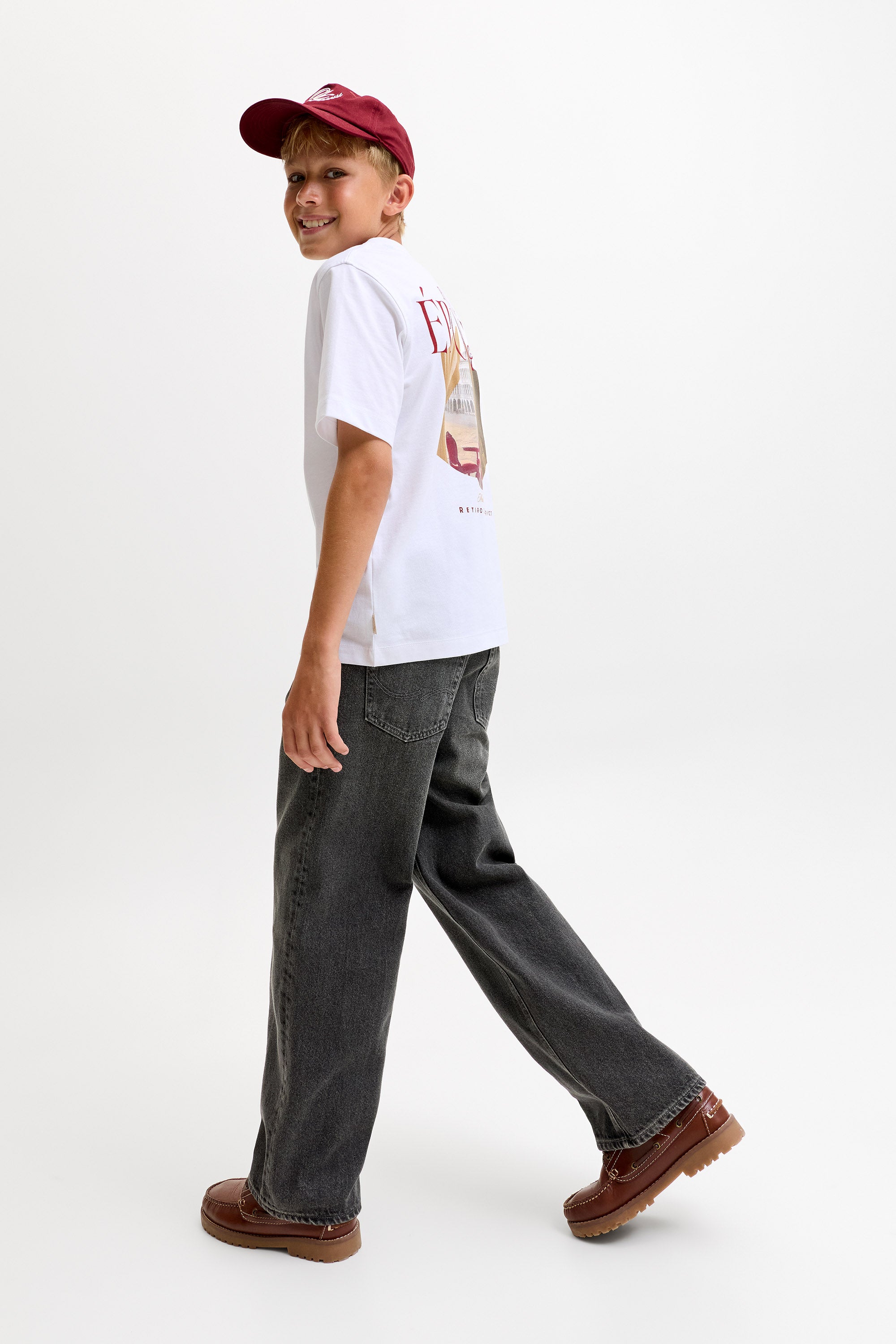JJIALEX Baggy Fit Jeans - Black Denim