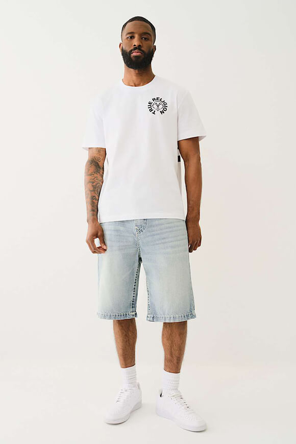 Vinny Jeansshorts - Light Wash Blue