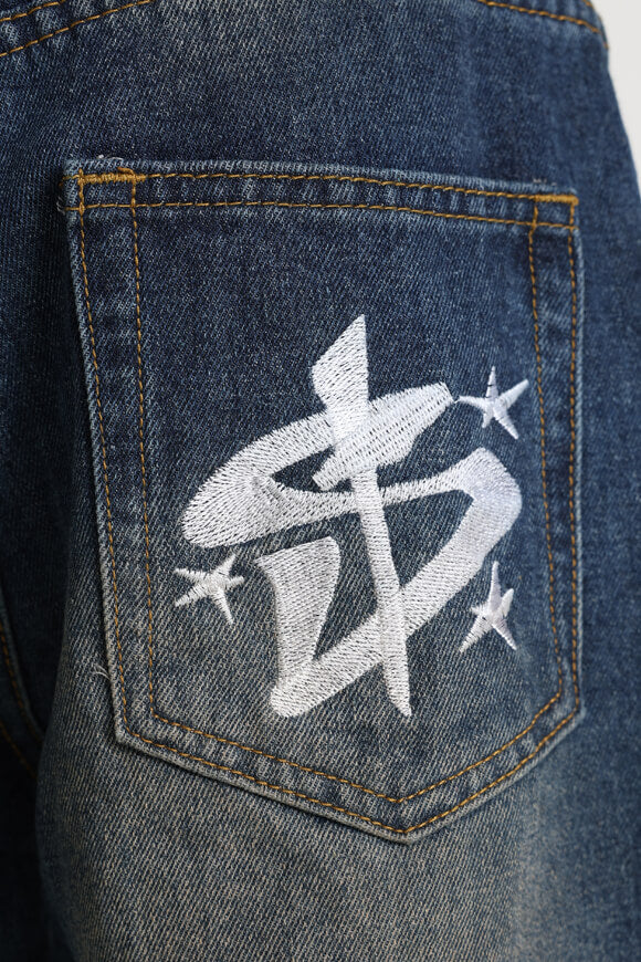 Jeans baggy - bleu foncé