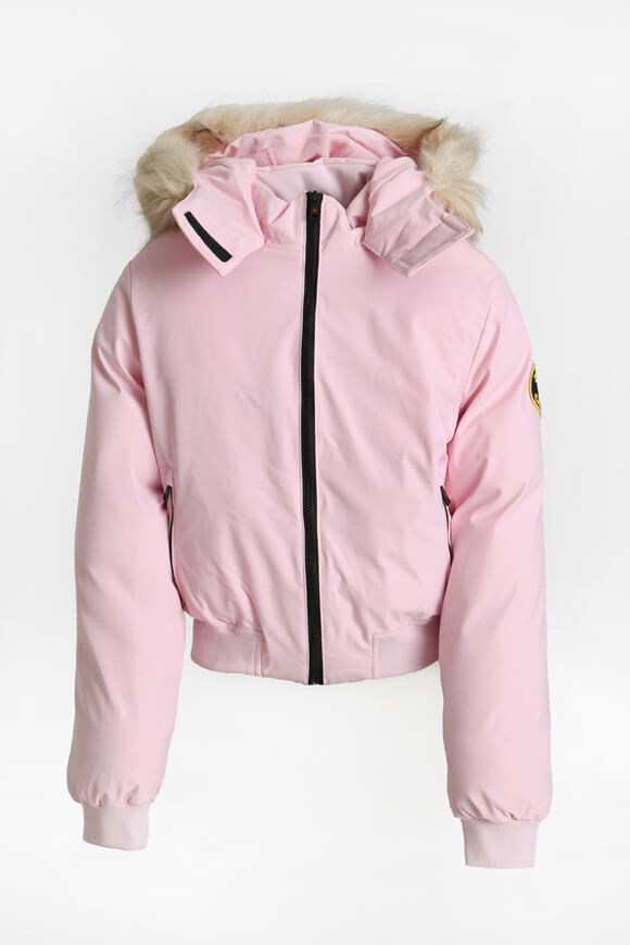 Arabella padded bomber jacket - Orchid Pink
