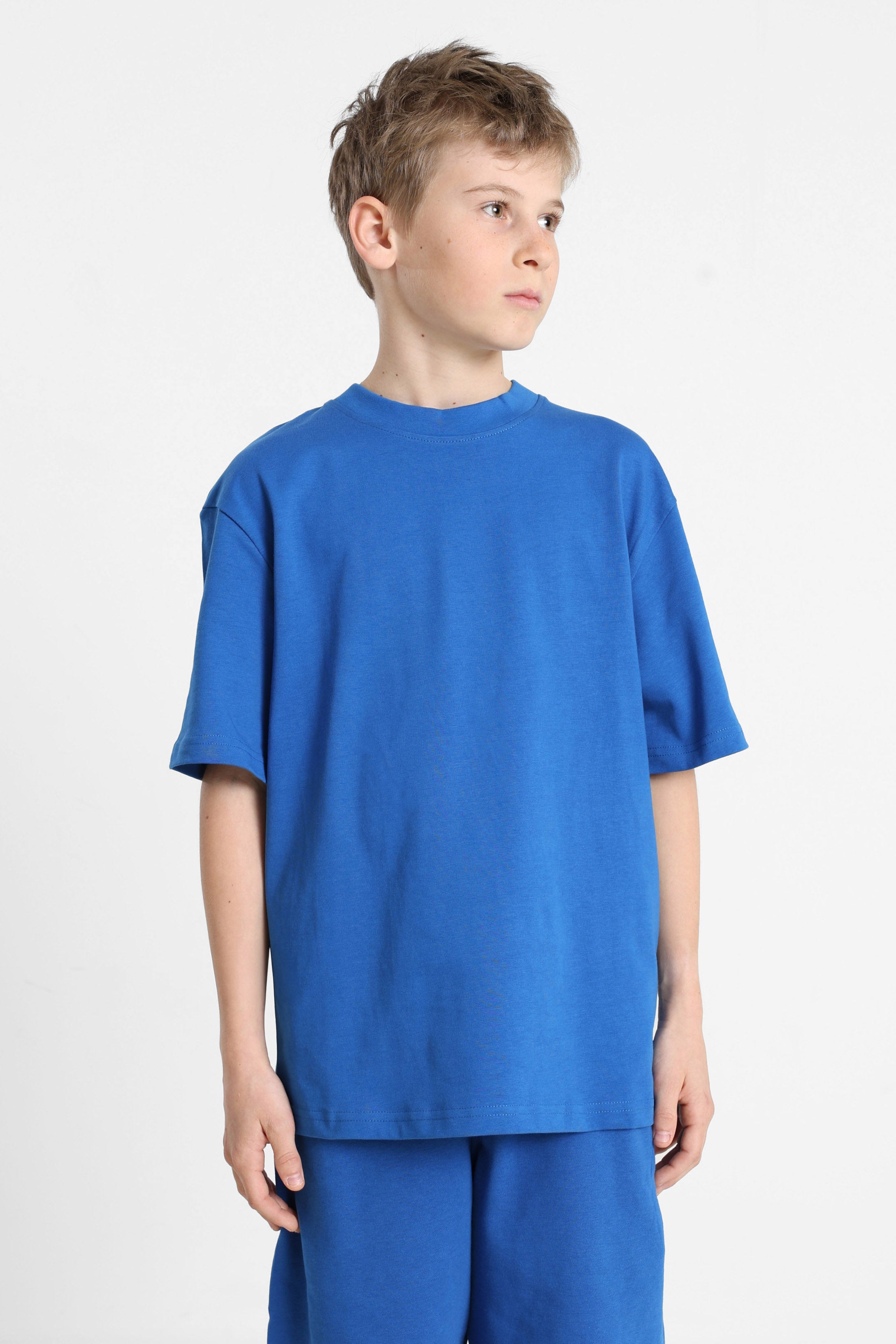 Oversize T-Shirt - Königsblau