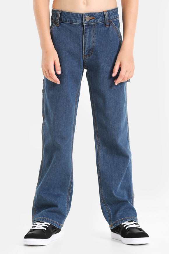 Loose Fit Jeans - Dunkelblau