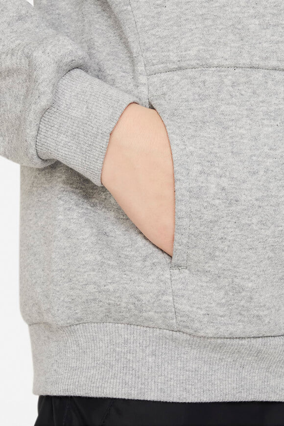 Club Fleece Kapuzensweatshirt - Grey Heather