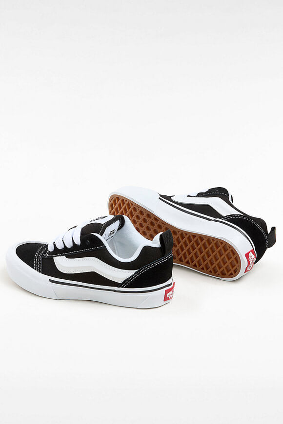Sneaker Knu Skool per bambini - Nero + Bianco vero
