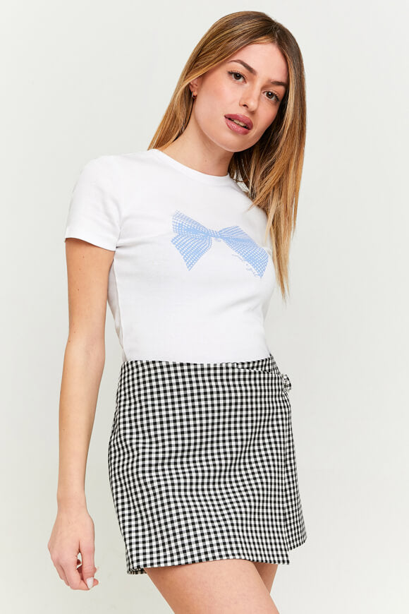 Skort - Black + White