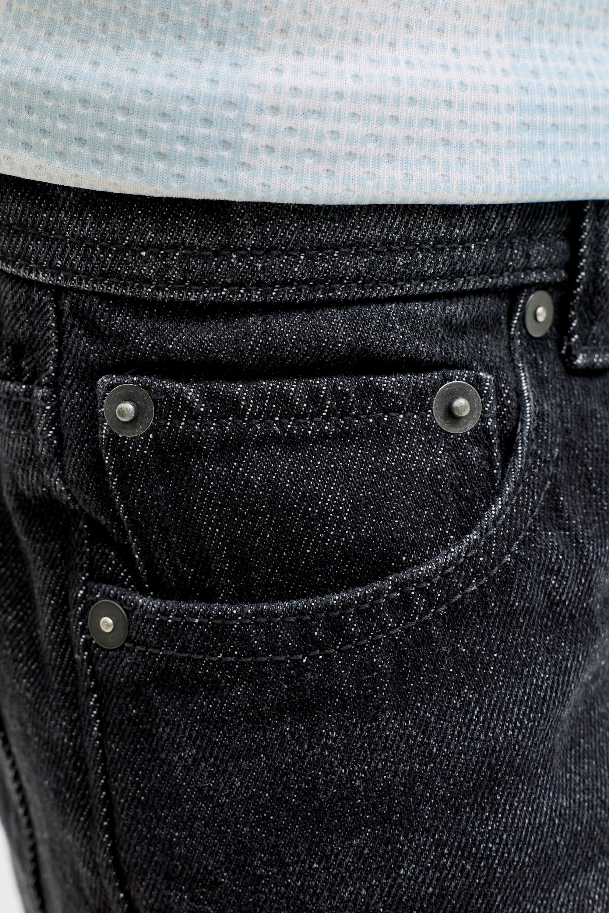 Jeans corti JJITONY, vestibilità loose fit - Black Denim