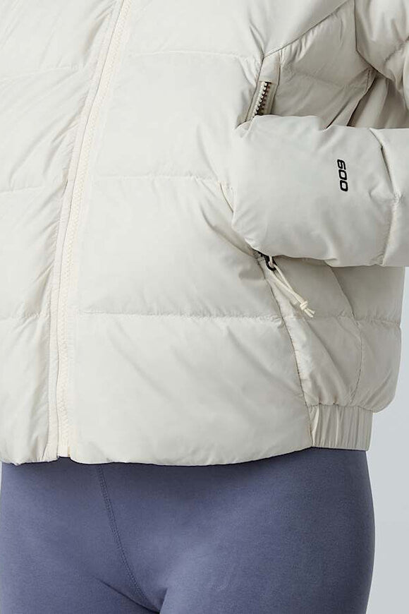 Hyalite lightweight puffer down jacket - White Dune