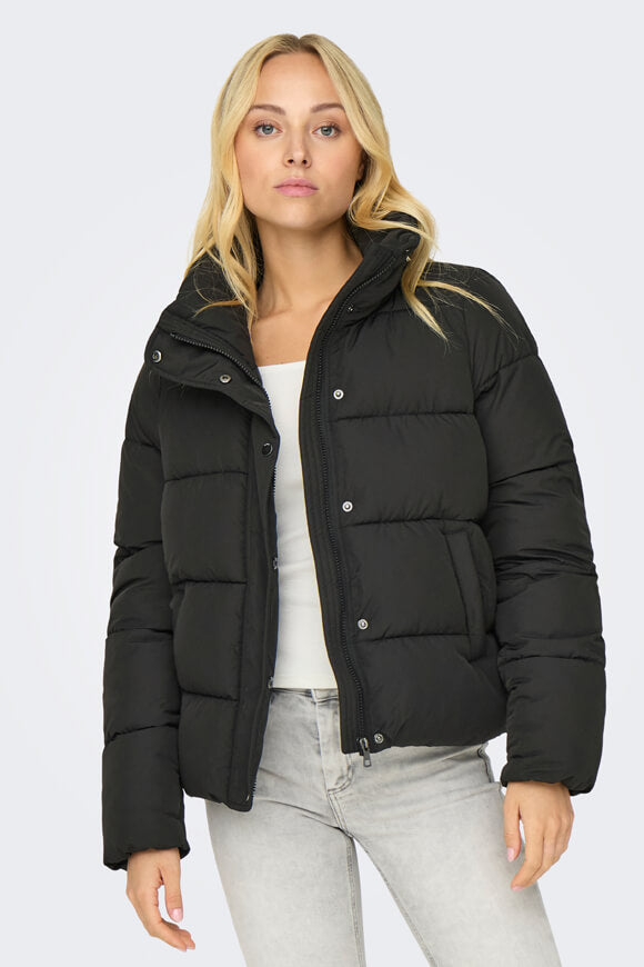 Veste tampon Newcool Crop - Noir