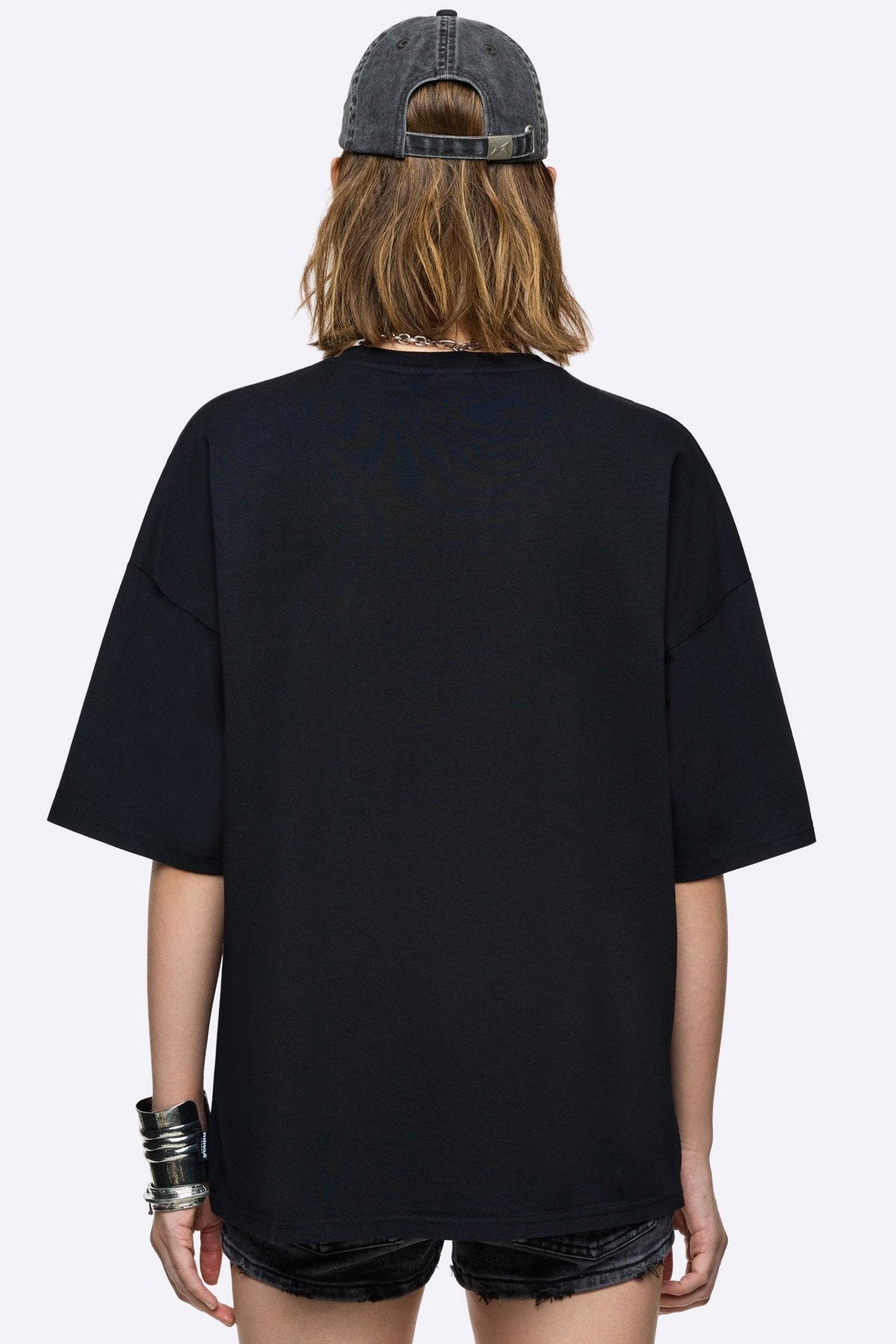 T-shirt ampia Dark Glory - Black
