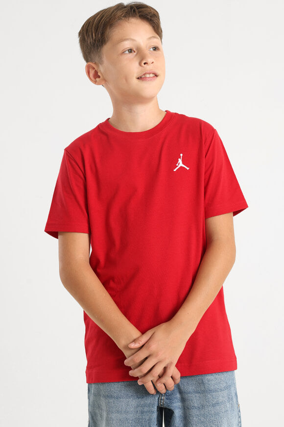 Jumpman Air Embroidered T-Shirt - Gym Red