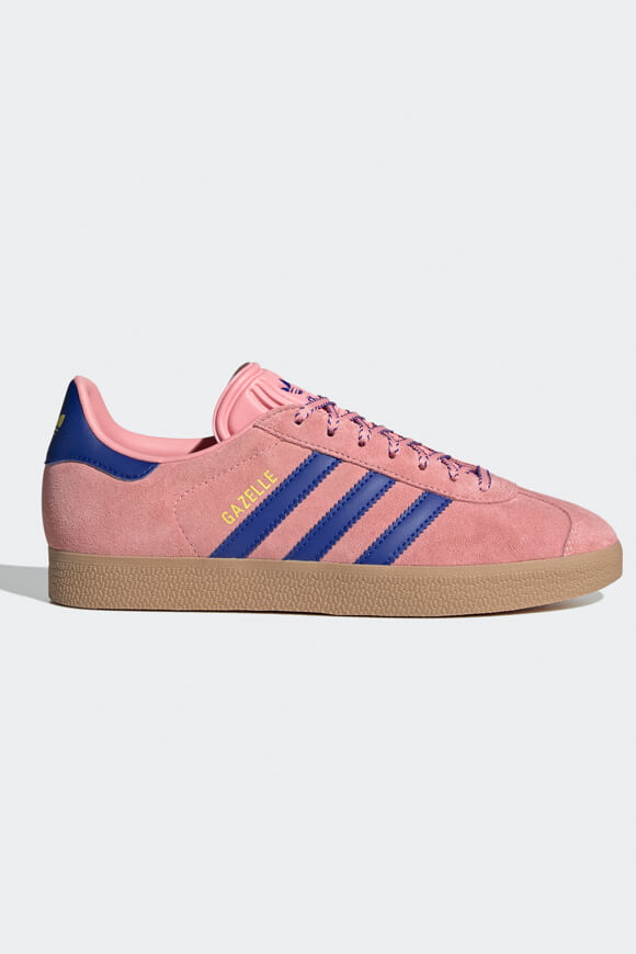 Gazelle Sneaker - Semi Pink Spark + Lucid Blue + Pure Sulfur