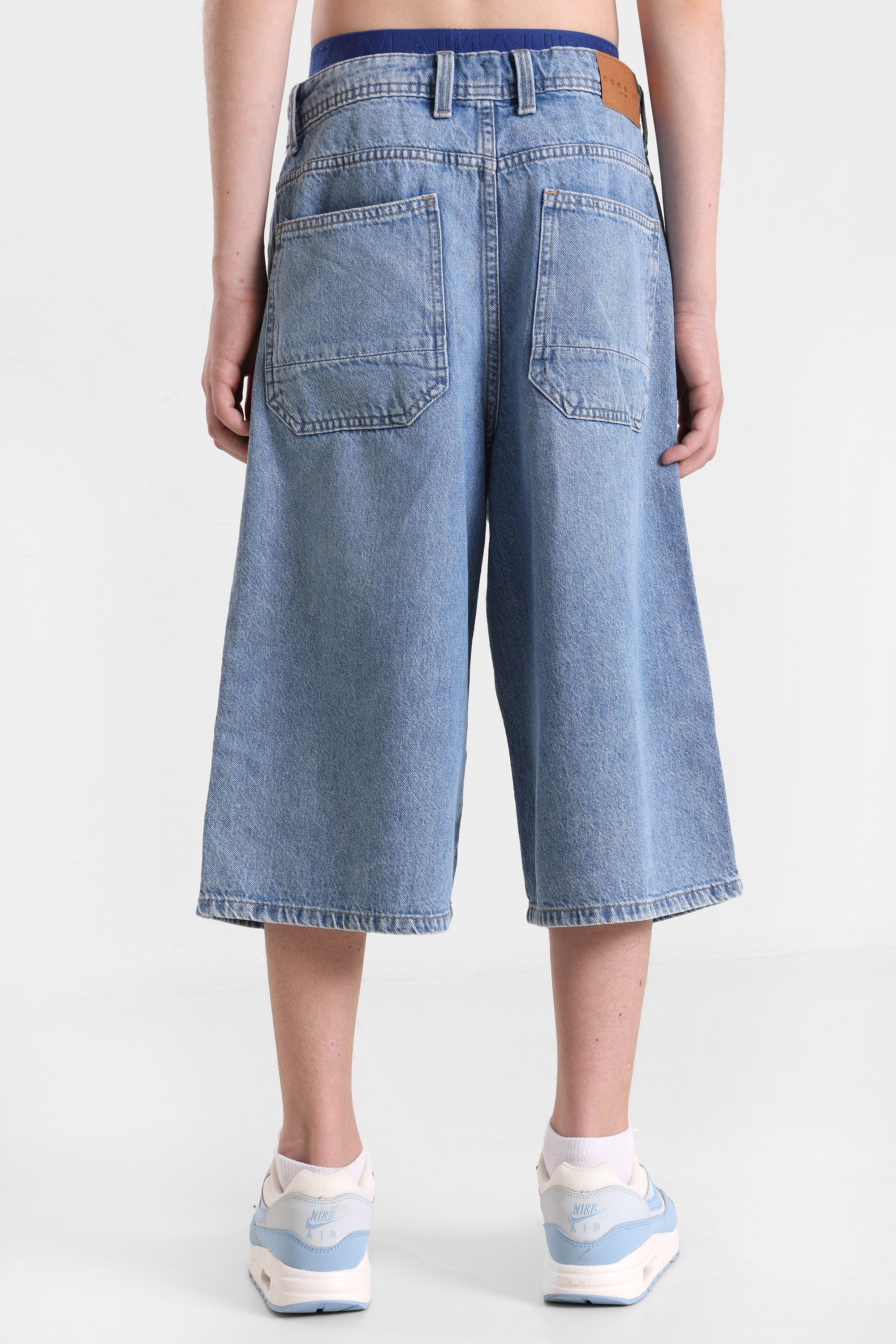 NKMBEN bermuda en jean - Light Blue Denim