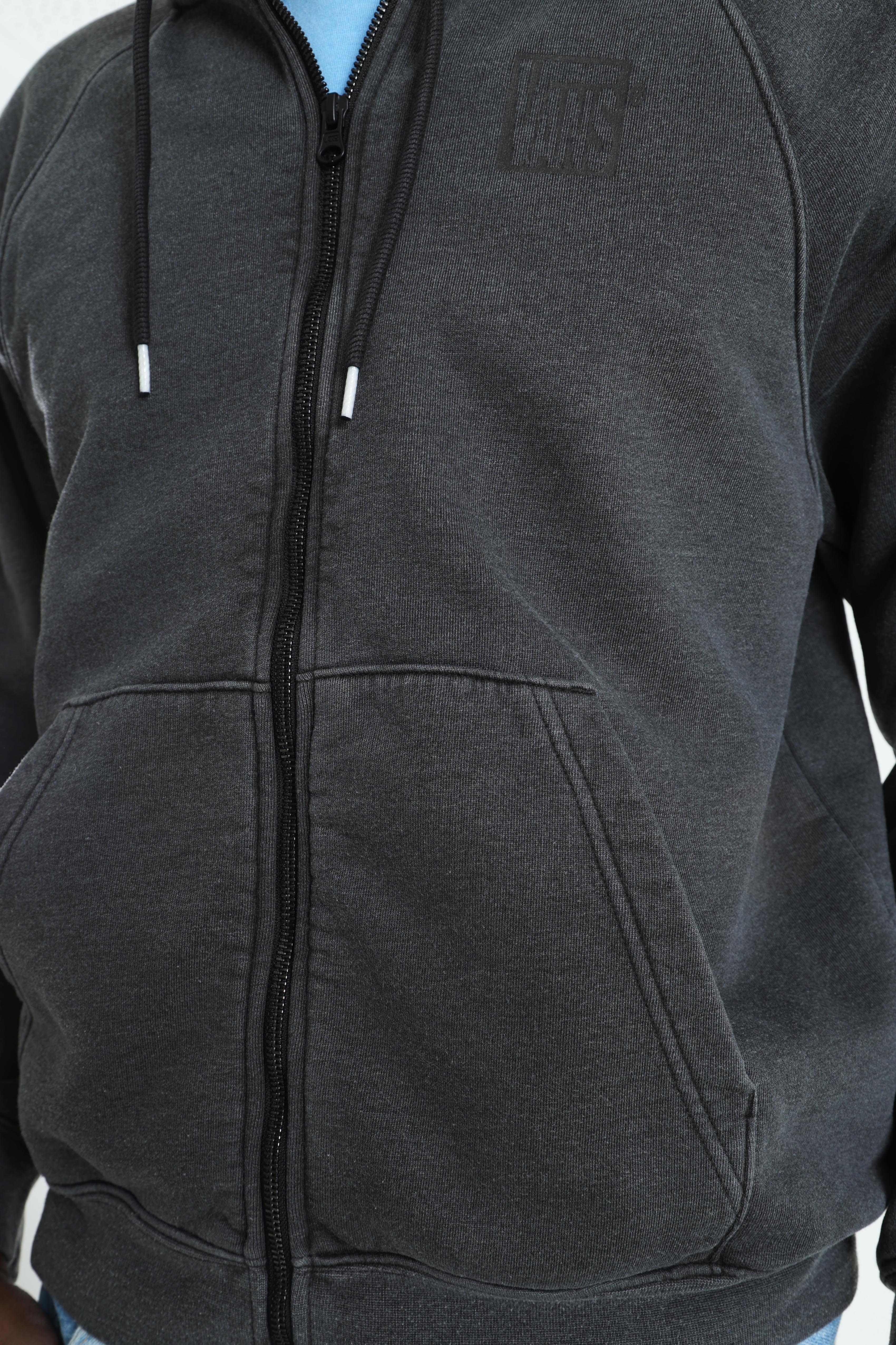 TeamTeam Kapuzensweatjacke - Dark Grey