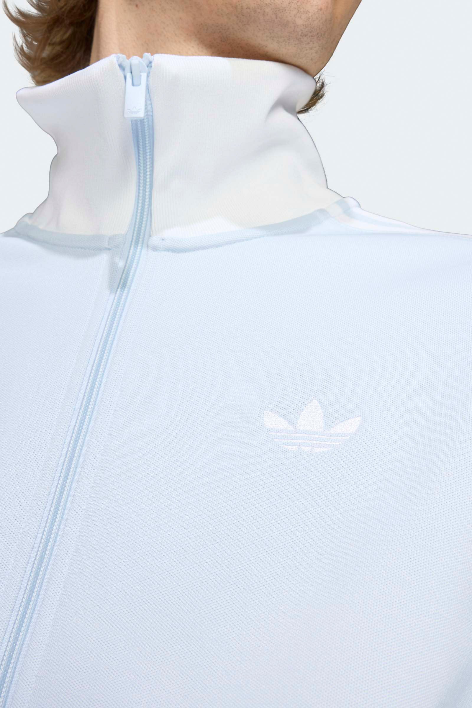 Track jacket - Crystal Sky + White