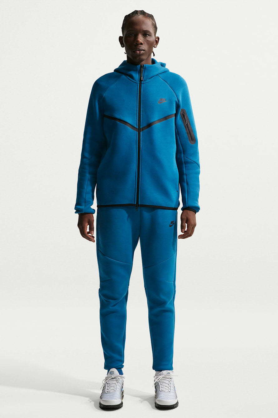 Sportswear Tech Fleece Kapuzensweatjacke - Court Blue