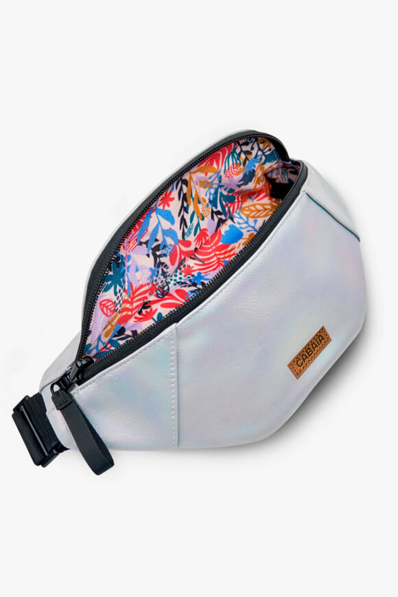 Rennes Sac ventral réversible / sac à bandoulière - Silver